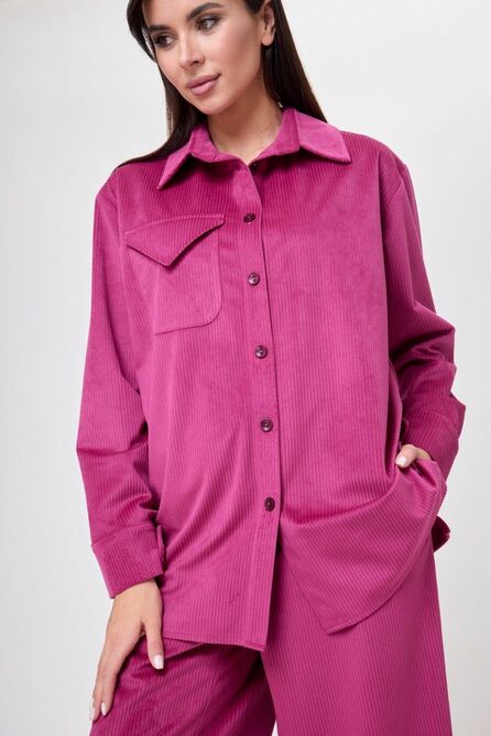 Рубашка Anelli 1240рубашка малина Рубашка Anelli 1240рубашка малина