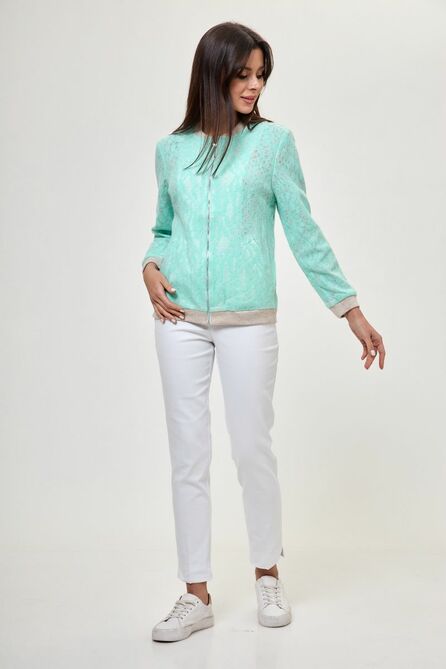 Бомбер Anelli 433 бирюза Бомбер Anelli 433 бирюза