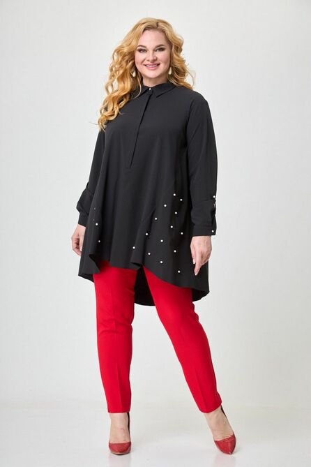 Туника Anelli 477 черный