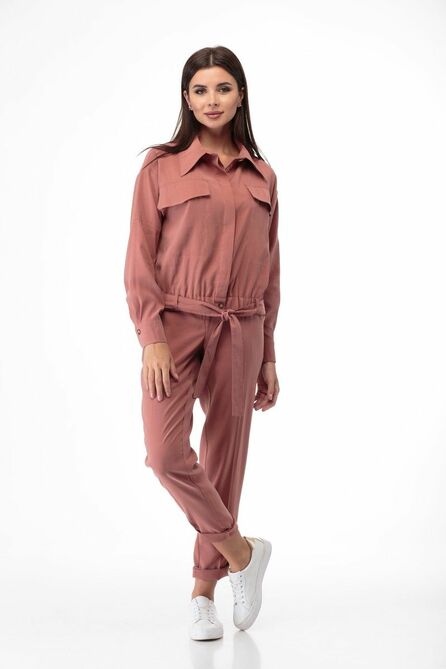 Блузка Anelli 875.1 терракот