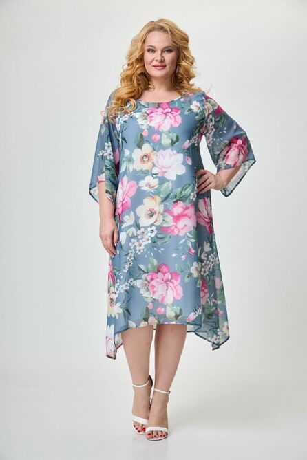 Вечернее платье Anelli 1244 цветок_миндаля