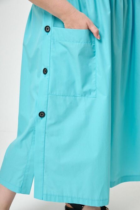 Повседневное платье Anelli 1059 голубой