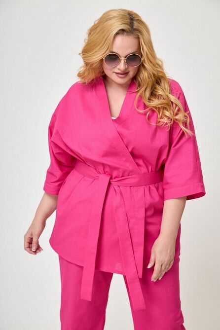 Брюки, Пояс, Рубашка Anelli 1270 розовая_фуксия