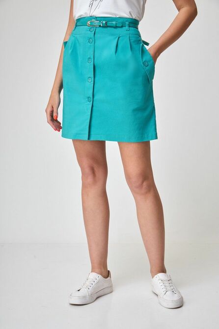 Юбка Anelli 208 бирюза