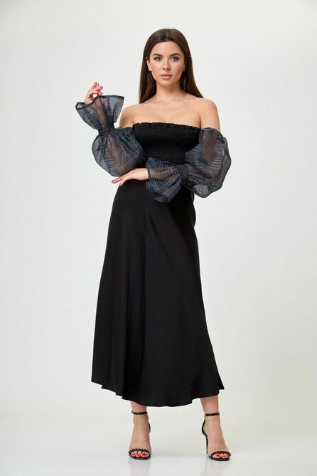 Юбка Anelli 1291 черный Юбка Anelli 1291 черный