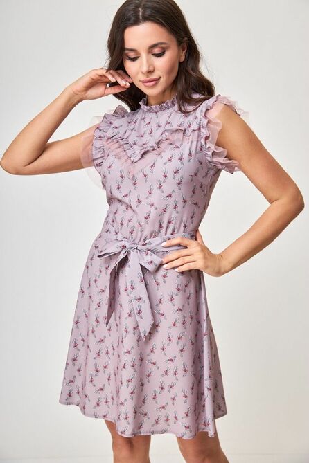 Вечернее платье Anelli 1065 черника