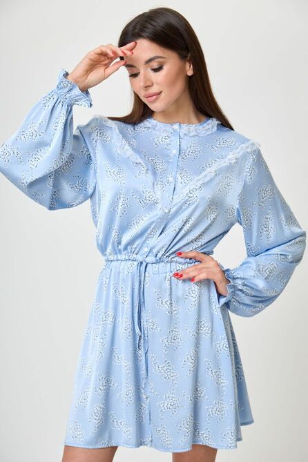 Костюм с блузкой Anelli 1234 голубой Костюм с блузкой Anelli 1234 голубой