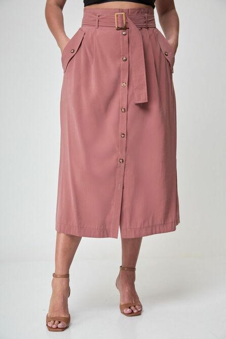 Юбка Anelli 874.1 терракот