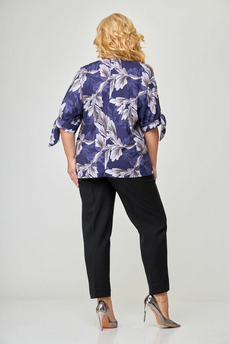 Блузка Anelli 1116 синий