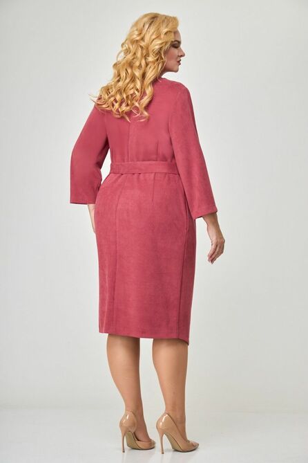 Повседневное платье Anelli 1155 пунцовый