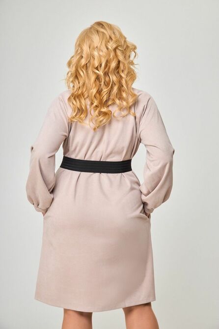 Повседневное платье Anelli 1172 пудра