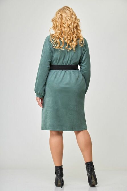 Повседневное платье Anelli 1172 нефрит