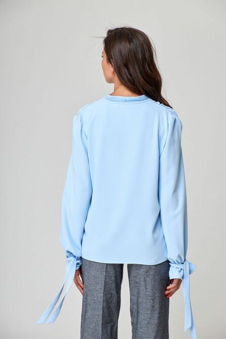 Блузка Anelli 828 голубой Блузка Anelli 828 голубой