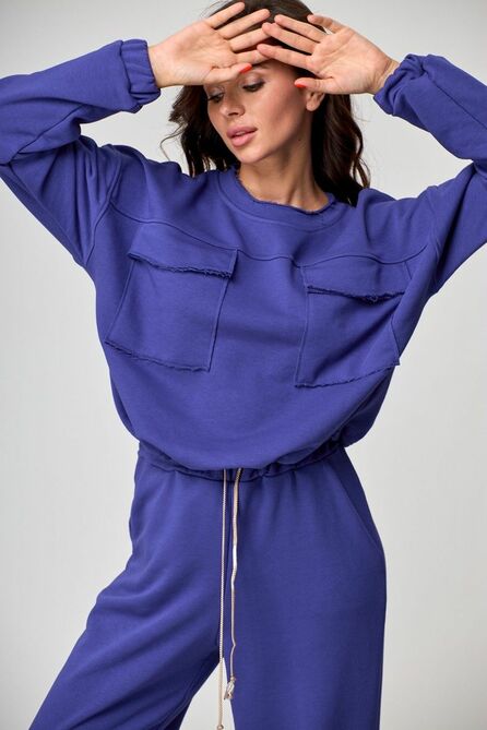 Костюм брючный Anelli 1143 лазурит Костюм брючный Anelli 1143 лазурит