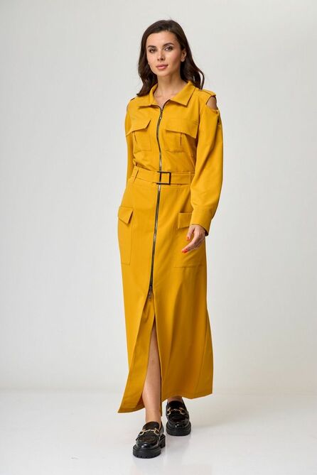 Повседневное платье Anelli 1236 оранж