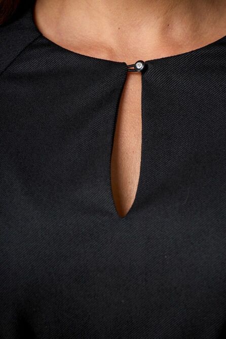 Повседневное платье Anelli 965 оникс