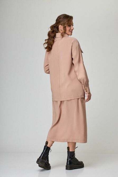 Рубашка Anelli 874.2 бежевый