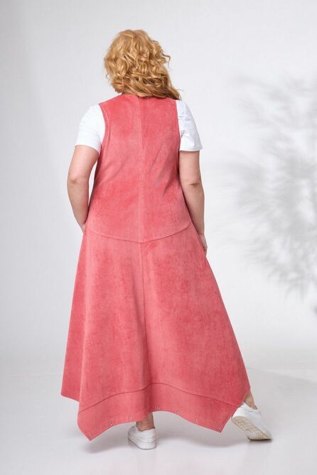 Повседневное платье Angelina &amp; Сompany 689 коралл