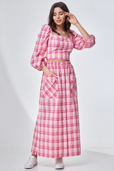 Костюм с блузкой Angelina &amp; Сompany 707