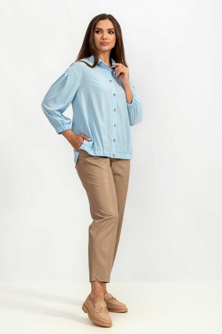 Блузка Angelina 786 голубой