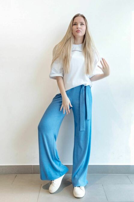 Брюки Arisha 9024 голубой