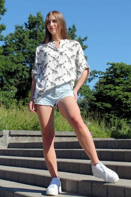 Блузка Arisha 2042 белый