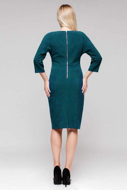 Повседневное платье Arisha 1048 изумруд