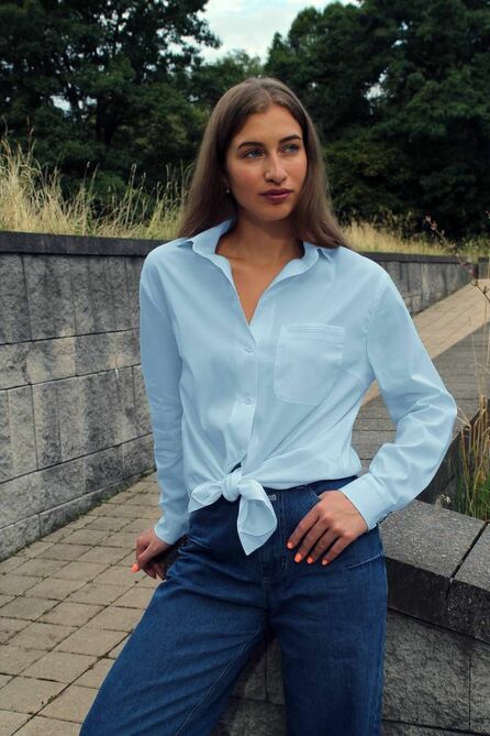 Рубашка Arisha 2046 голубой