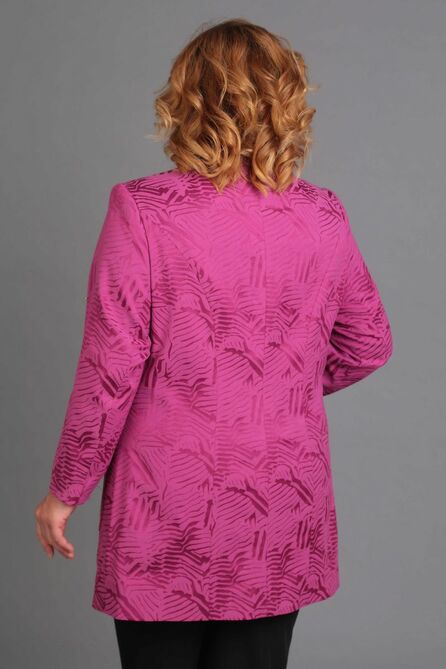 Костюм брючный Асолия 1205 темно-синий/фуксия