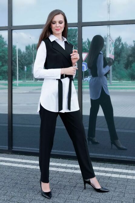 Брюки, Блуза, Жилет Асолия 1292