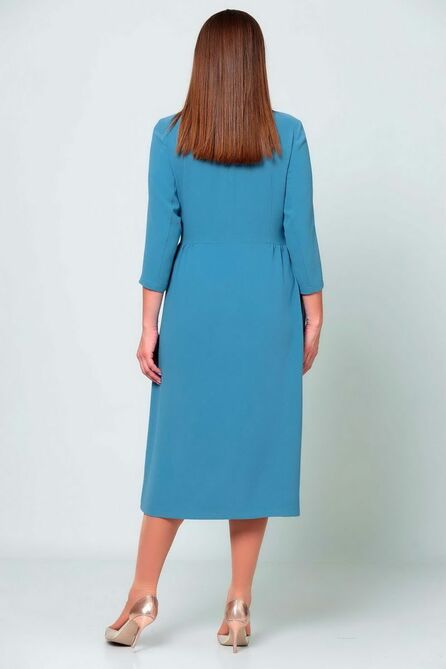 Повседневное платье Асолия 2540/1 голубой