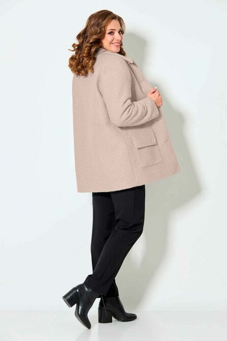 Полупальто Асолия 3523 кофе_с_молоком