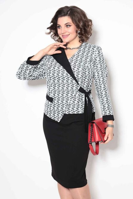 Костюм с блузкой Асолия 1306/1