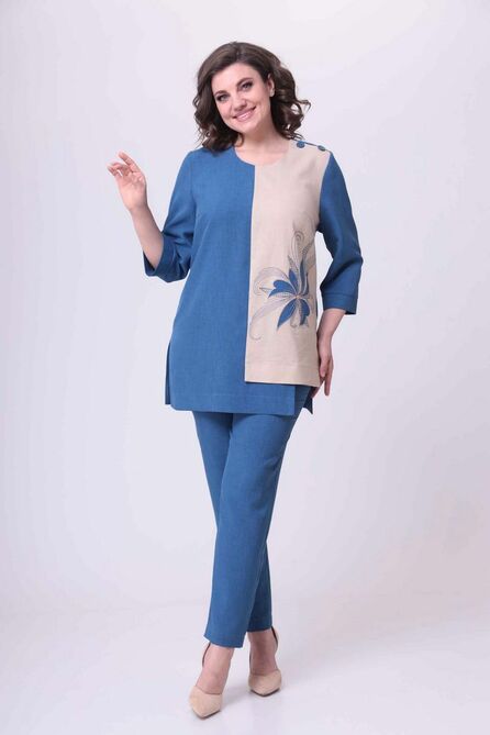 Брюки, Блуза Асолия 1309