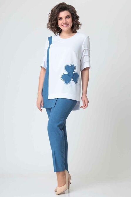 Брюки, Блуза Асолия 1318