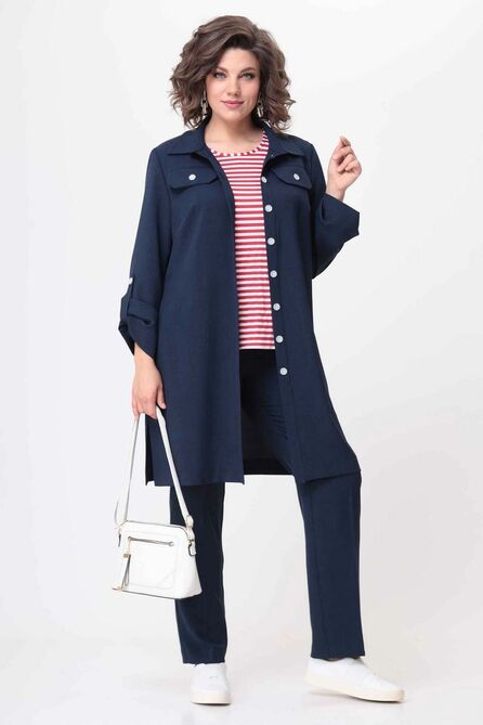 Костюм брючный Асолия 1325/1 синий