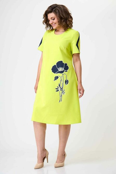 Повседневное платье Асолия 2584/1 салатовый