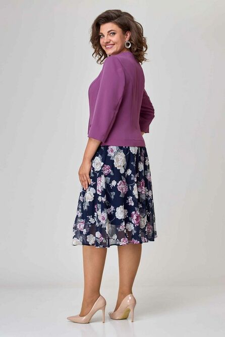 Юбочный костюм Асолия 1330/1 клевер Юбочный костюм Асолия 1330/1 клевер