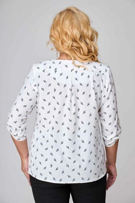 Блузка Асолия 4012 молочный