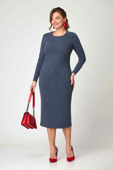 Повседневное платье Асолия 2593/1 синий Повседневное платье Асолия 2593/1 синий