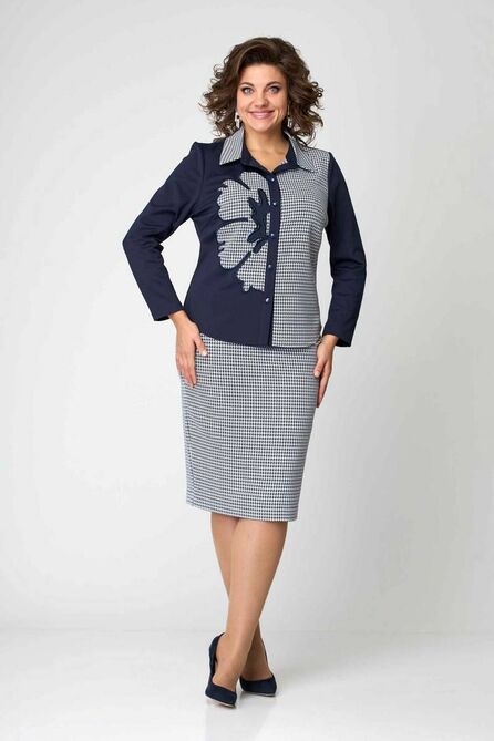 Юбочный костюм Асолия 1346 Юбочный костюм Асолия 1346