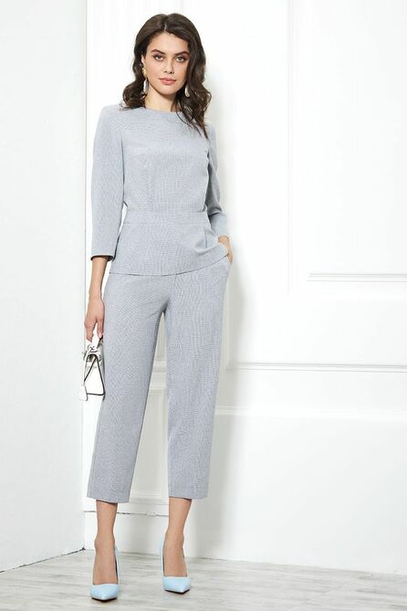 Брюки, Блуза AYZE 1900 чёрно-белый