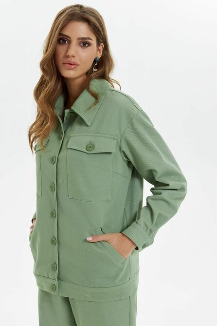 Костюм брючный AYZE 2194 полынь