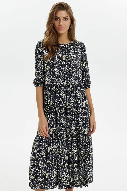 Повседневное платье AYZE 2193 мультиколор