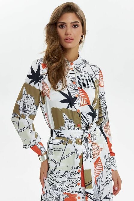 Повседневное платье AYZE 2198 мультиколор