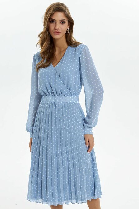 Вечернее платье AYZE 2424 голубой