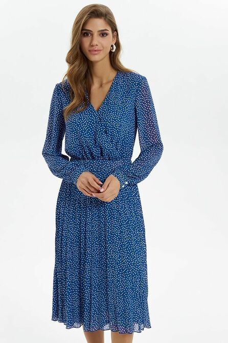 Вечернее платье AYZE 2424 синий