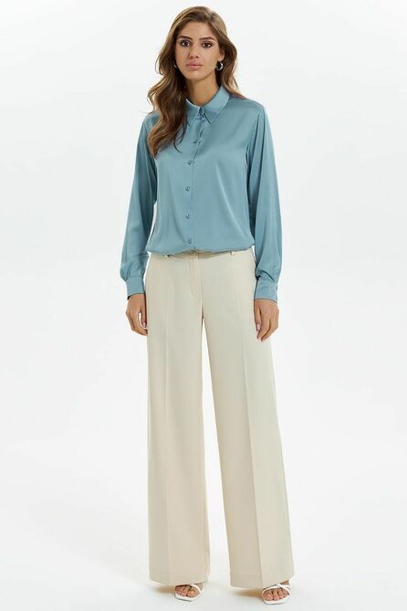 Блузка AYZE 2401 голубой