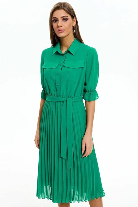 Повседневное платье AYZE 72519 зелёный