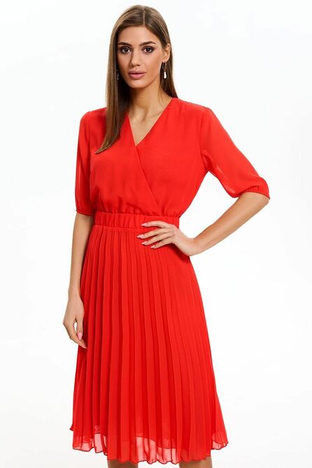 Повседневное платье AYZE 72563 оранжевый